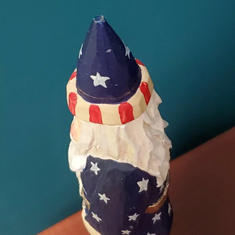 James Haddon Patriotic Folk Santa